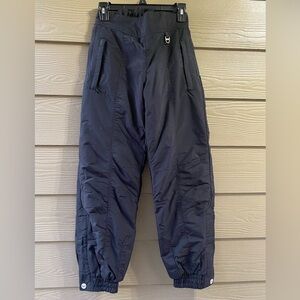 Rawik Skiwear Youth Black Insulated Zippered Pockets Jogger Ski Pants Size L
